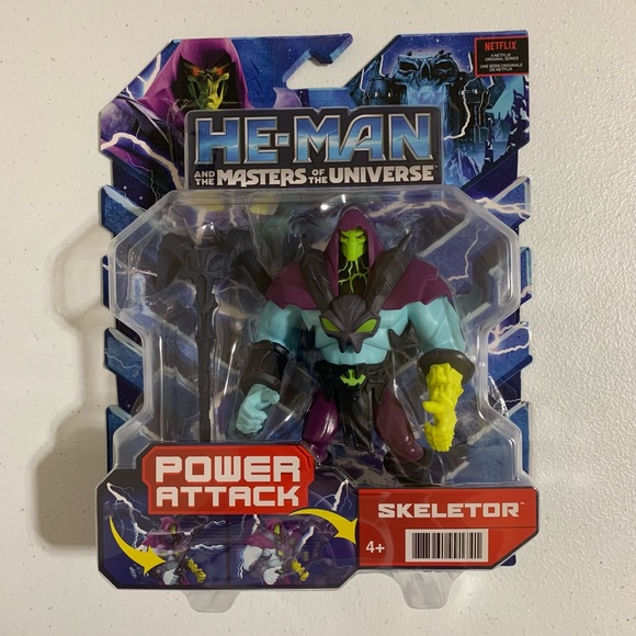 HE-MAN and The Masters of The Universe: Power Attack Skeletor Action Figure-NWT - Picture 7 of 11